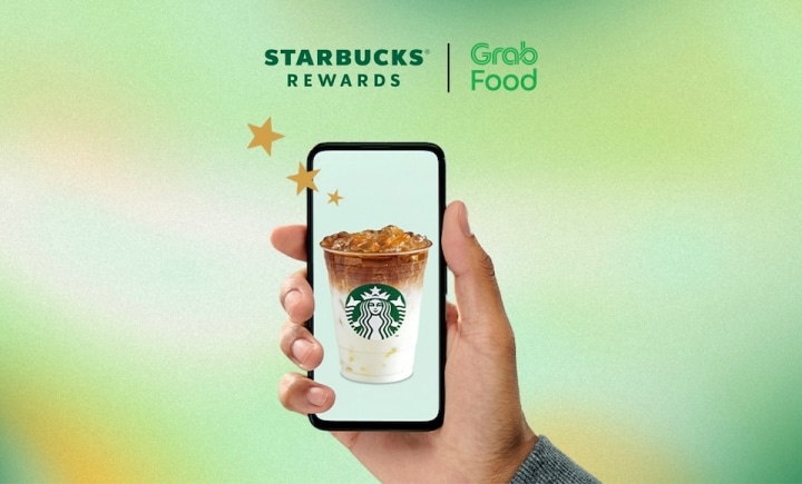 Starbucks Rewards สะสมดาวผ่านแอป Grab ได้แล้ว